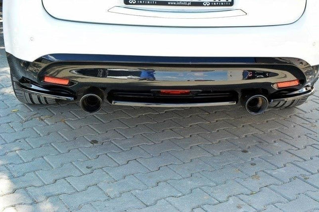 Bakre splitter (diffuser) för Infiniti QX70
