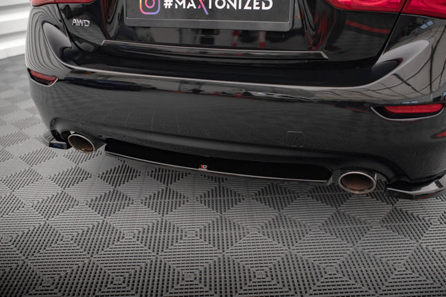 Bakre splitter (diffuser) för Infiniti Q50 S MK1