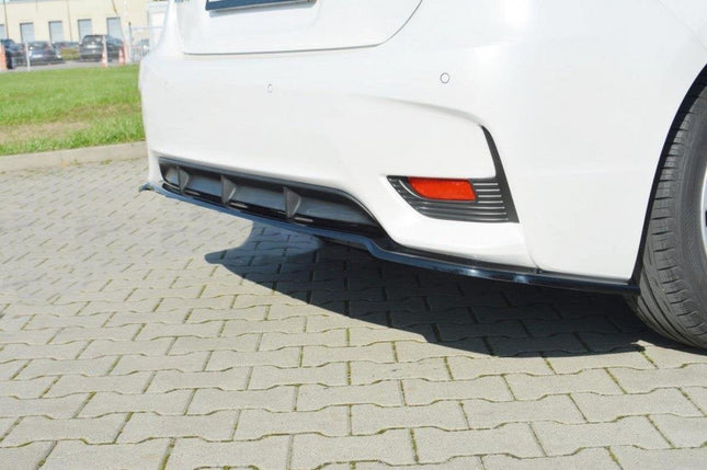 Bakre splitter (diffuser) utan vertikala stag för Lexus CT MK1 Facelift