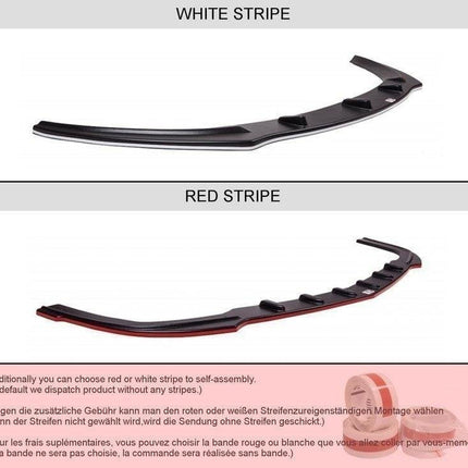 Bakre splitter utan vertikala stag för Lexus GS 300 MK3 Facelift