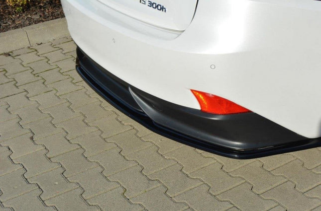Bakre splitter (diffuser) utan vertikala stag för Lexus IS MK3 H