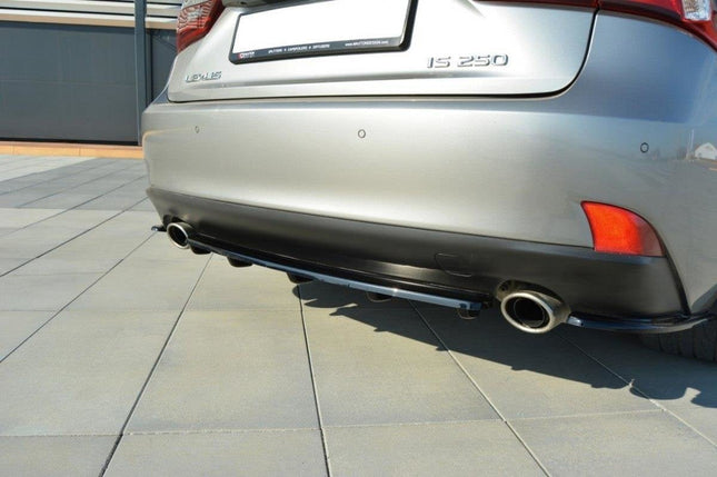Diffuser med vertikala stag för Lexus IS MK3 T