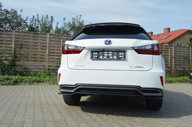 Bakre splitter (diffuser) utan vertikala stag för Lexus RX MK4 H