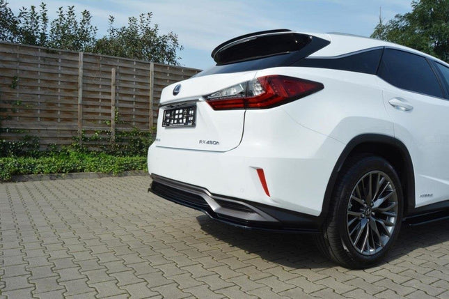 Bakre splitter (diffuser) utan vertikala stag för Lexus RX MK4 H