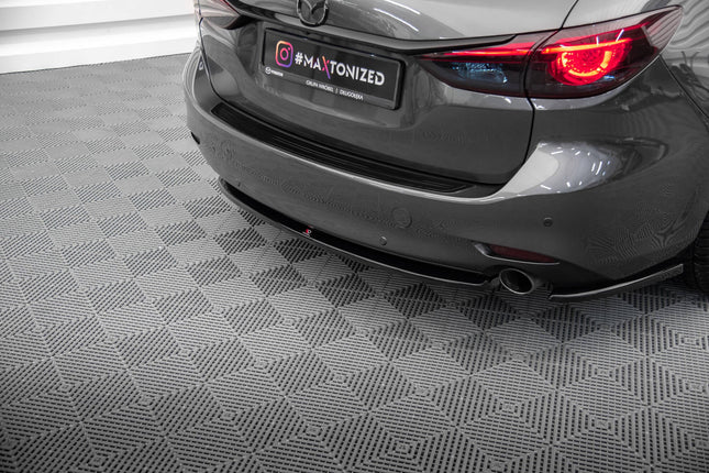 Bakre splitter (diffuser) för Mazda 6 Kombi MK3 Facelift