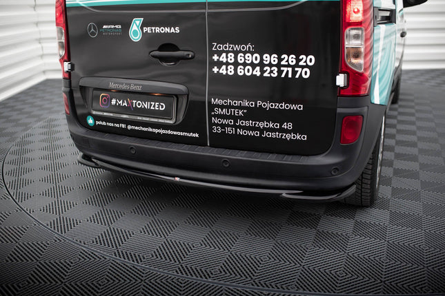 Bakre splitter (diffuser) för Mercedes Citan W415