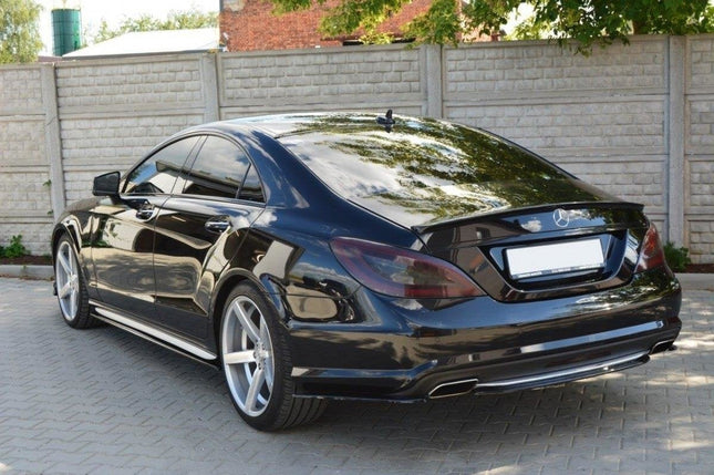 Bakre splitter utan vertikala stag för Mercedes CLS C218 AMG-Line