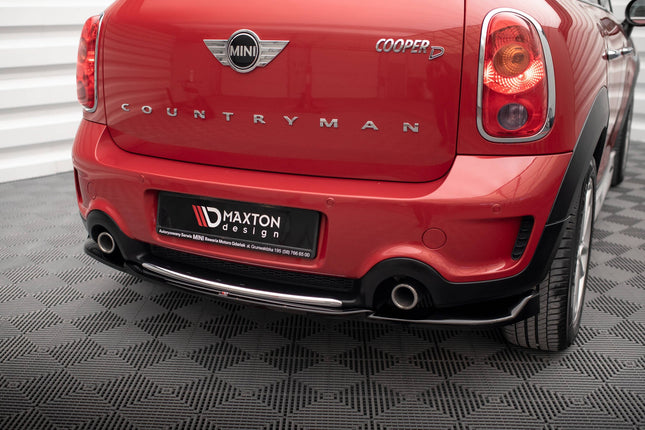Bakre splitter (diffuser) för Mini Cooper Countryman R60 Facelift