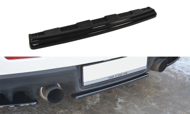 Bakre splitter (diffuser) utan vertikala stag för Mitsubishi Lancer Evo X