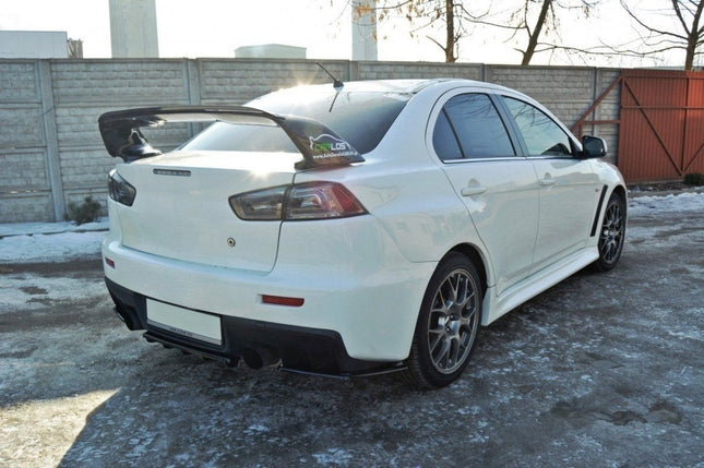 Diffuser med vertikala stag för Mitsubishi Lancer Evo X