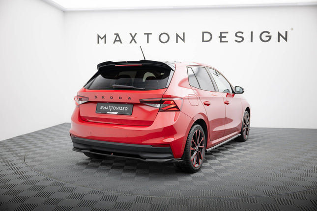 Bakre splitter (diffuser) för Skoda Fabia MK4