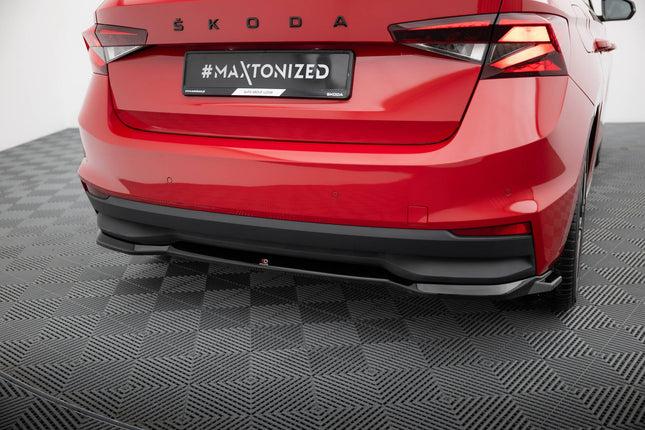 Bakre splitter (diffuser) för Skoda Fabia MK4