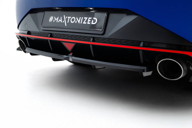 Diffuser (mittdel) med vertikala stag för Hyundai Elantra N MK7