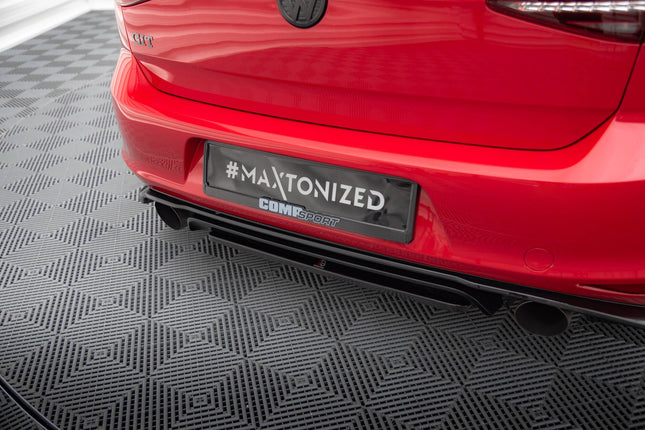 Bakre splitter (diffuser) för VW Golf MK7 GTI Clubsport