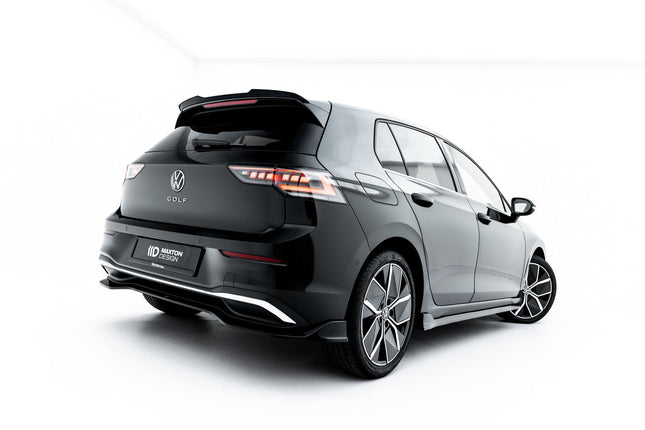 Bakre splitter (diffuser) för VW Golf Hatchback MK8 Facelift