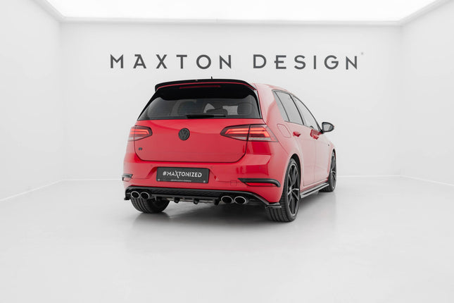 Bakre splitter (diffuser) för VW Golf R Hatchback MK7 Facelift