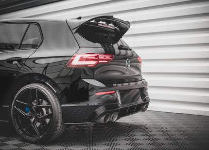 Bakre splitter för VW Golf R Hatchback MK8/MK8 Facelift