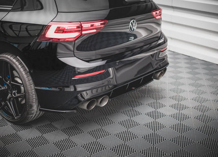 Bakre splitter för VW Golf R Hatchback MK8/MK8 Facelift