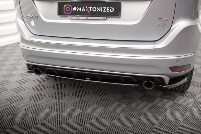 Bakre splitter (diffuser) för Volvo XC60 R-Design MK1 Facelift