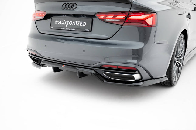 Diffuser med vertikala stag för Audi A5 F5 Facelift