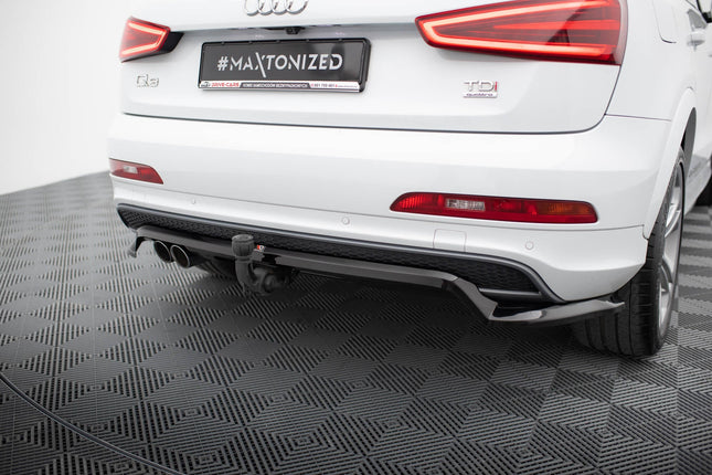 Diffuser med vertikala stag för Audi Q3 S-Line 8U