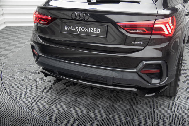 Diffuser med vertikala stag för Audi Q3 Sportback F3