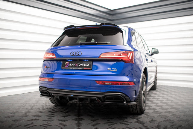 Diffuser med vertikala stag för Audi Q5 S-Line SUV MK2 Facelift