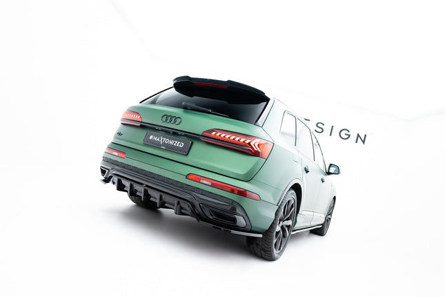 Diffuser med vertikala stag för Audi Q7 S-Line MK2 Facelift