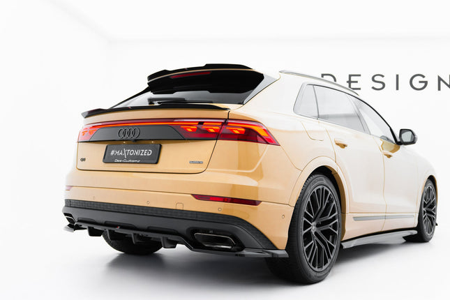 Diffuser med vertikala stag för Audi Q8 MK1 Facelift