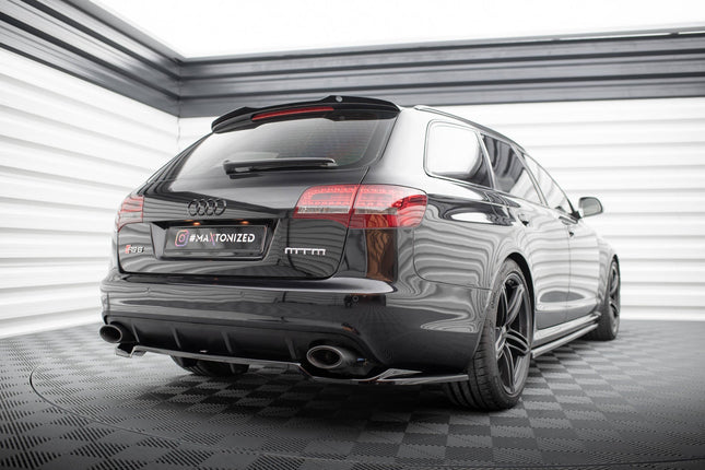 Diffuser med vertikala stag för Audi RS6 Avant C6