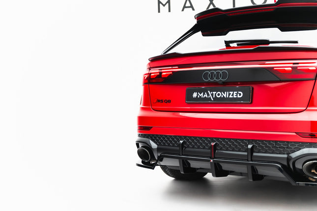 Diffuser med vertikala stag för Audi RSQ8 MK1 Facelift