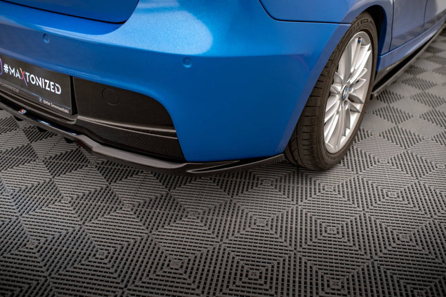 Diffuser med vertikala stag för BMW 1-serie M-Paket E87 Facelift