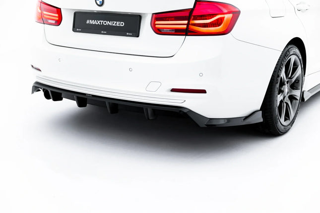 Diffuser med vertikala stag för BMW 3 Sportline F30/F31