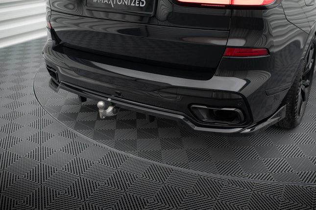 Diffuser med vertikala stag för BMW X7 M-Paket G07 Facelift