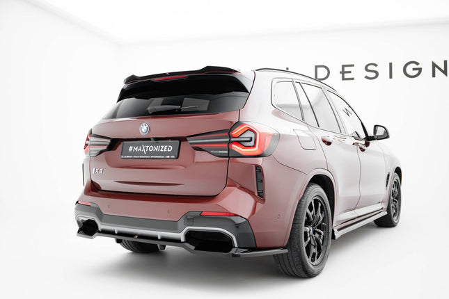 Diffuser med vertikala stag för BMW iX3 M-Paket G08 Facelift