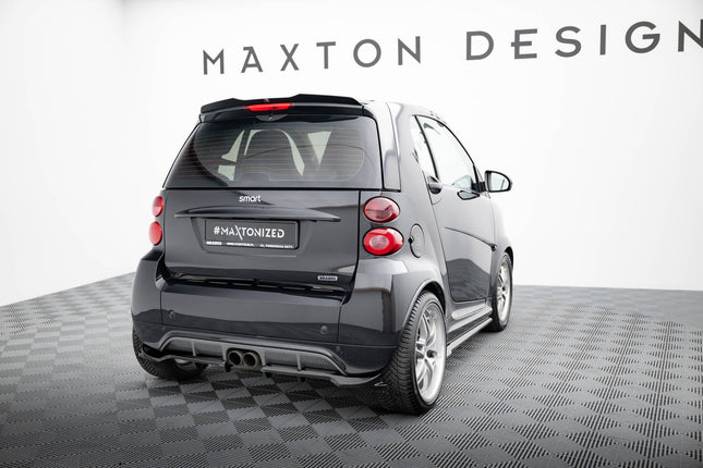 Diffuser med vertikala stag för Brabus Smart Fortwo C451 Facelift