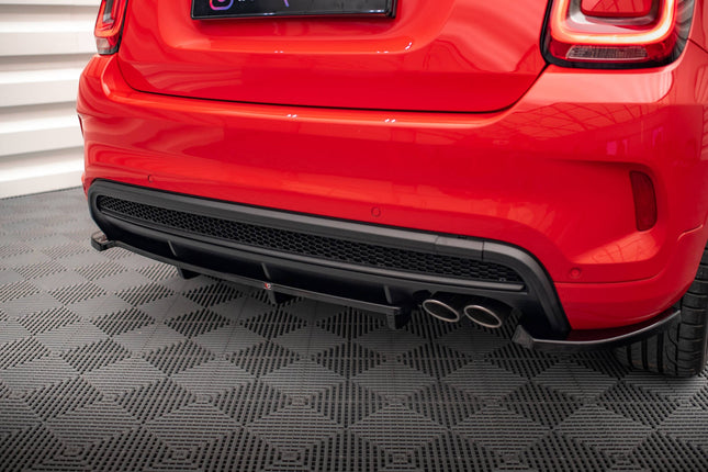 Diffuser med vertikala stag för Fiat 500X Sport MK1 Facelift
