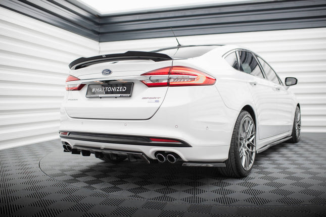 Diffuser med vertikala stag för Ford Mondeo Sport MK5 Facelift/Fusion Sport MK2 Facelift
