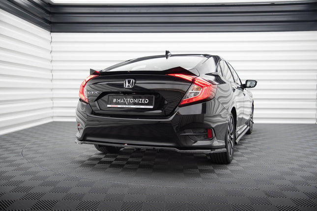 Diffuser med vertikala stag för Honda Civic MK10