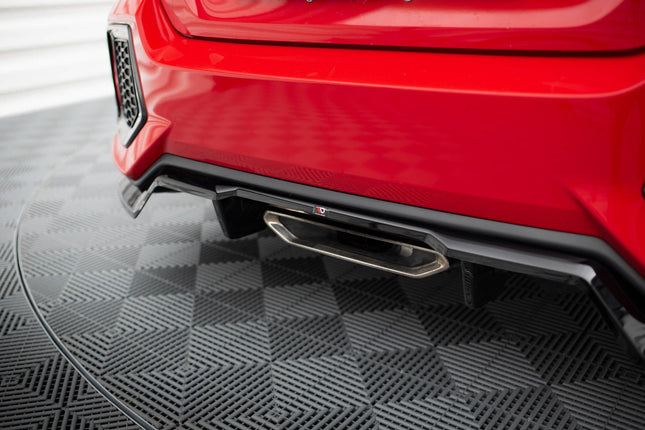 Diffuser med vertikala stag för Honda Civic SI MK10