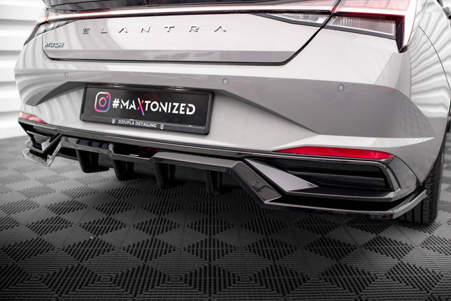 Diffuser med vertikala stag för Hyundai Elantra MK7