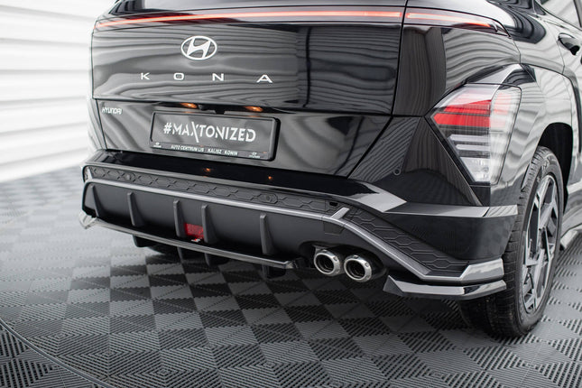 Diffuser med vertikala stag för Hyundai Kona N-Line MK2