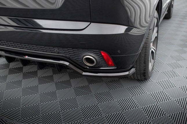 Diffuser med vertikala stag för Jaguar E-Pace R-Dynamic MK1