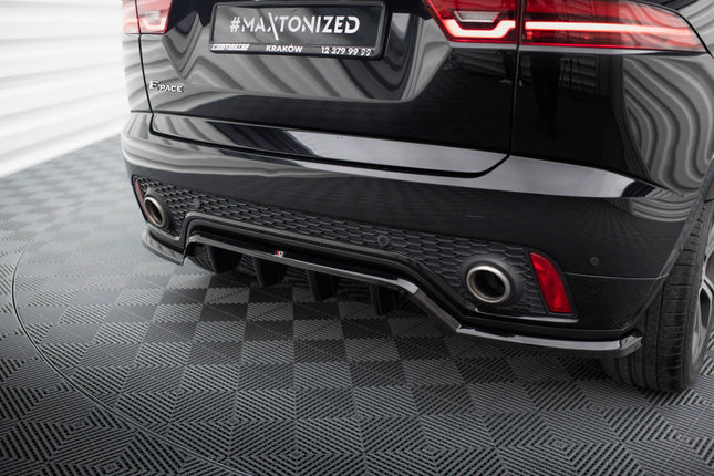 Diffuser med vertikala stag för Jaguar E-Pace R-Dynamic MK1
