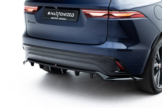 Diffuser med vertikala stag för Jaguar F-Pace R-Sport X761 Facelift