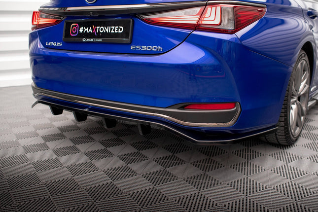 Diffuser med vertikala stag för Lexus ES F Sport MK7