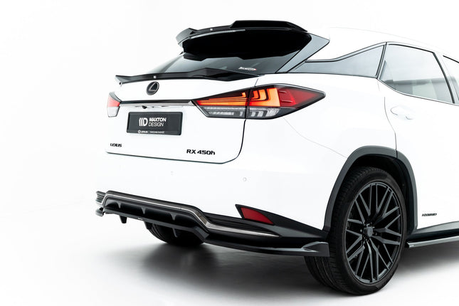Diffuser med vertikala stag för Lexus RX F-Sport MK4 Facelift