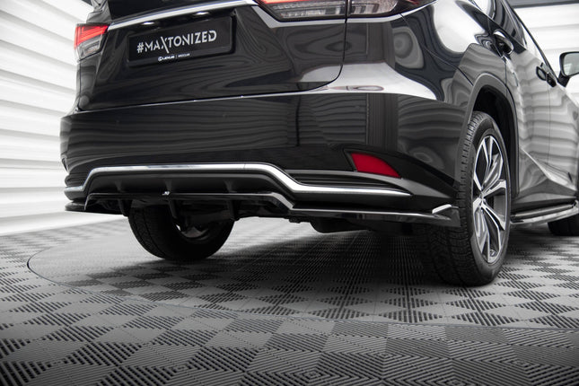 Diffuser med vertikala stag för Lexus RX MK4 Facelift