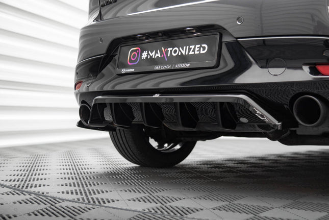 Diffuser med vertikala stag för Mazda 3 MK4