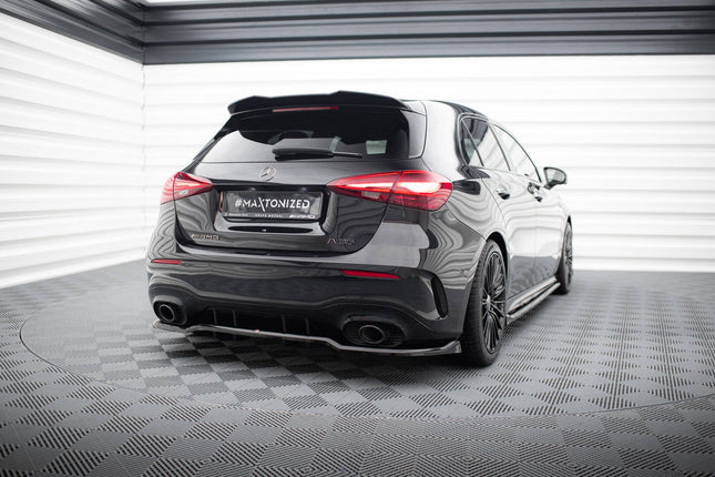Diffuser med vertikala stag för Mercedes A35 Hatchback W177